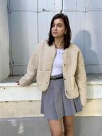 Veste moumoute MARINE